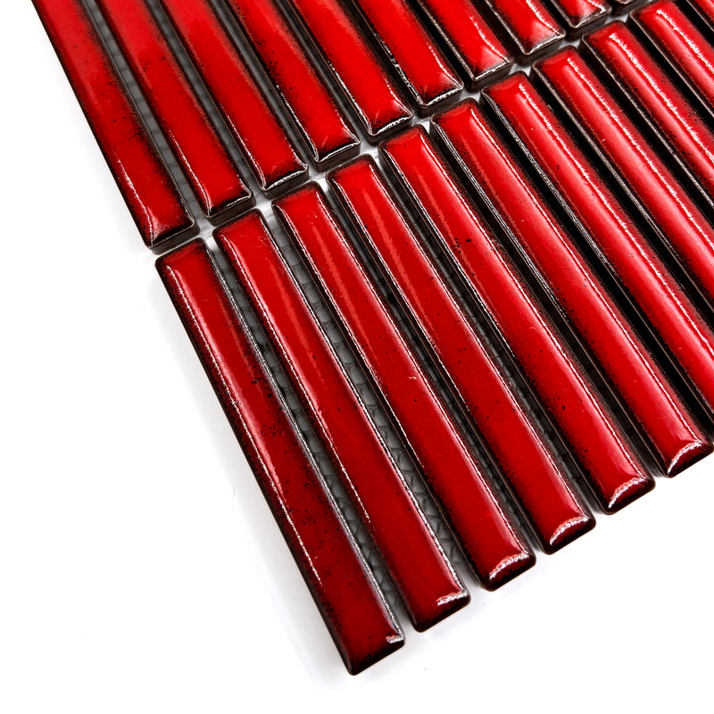 Porcelain Mosaic | Kit Kat | 12x92 | CT129216 | Gloss