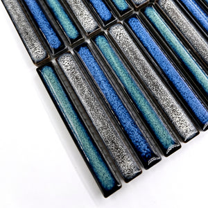 Porcelain Mosaic | Kit Kat | 12x92 | CT129218 | Gloss