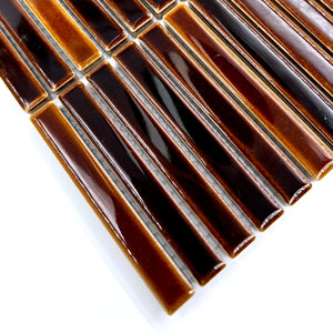 Porcelain Mosaic | Kit Kat | 12x92 | CT129237 | Gloss