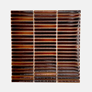 Porcelain Mosaic | Kit Kat | 12x92 | CT129237 | Gloss