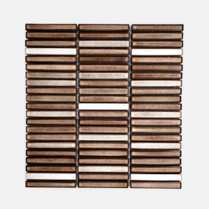 Porcelain Mosaic | Kit Kat | 12x92 | CT129240 | Matt