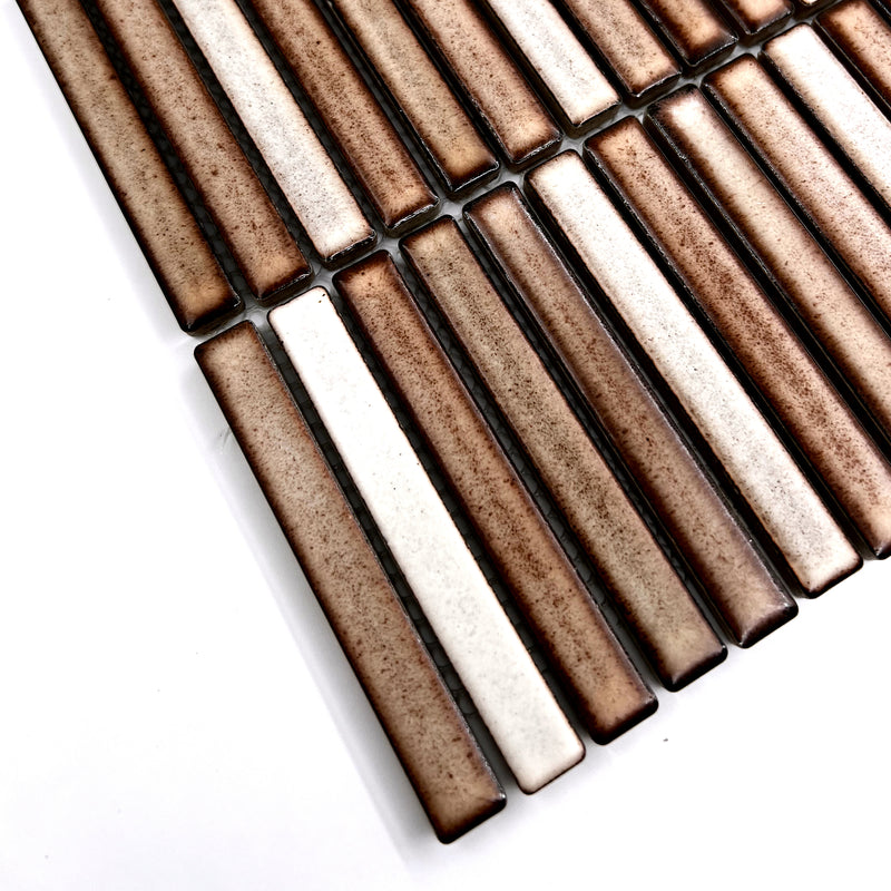 Porcelain Mosaic | Kit Kat | 12x92 | CT129240 | Matt