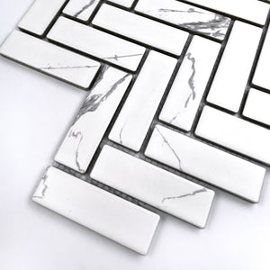 Porcelain Mosaic | Carrara | 21x71 | KLB21571501 | Matt