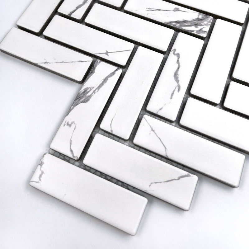 Porcelain Mosaic | Carrara | 21x71 | KLB21571501 | Matt
