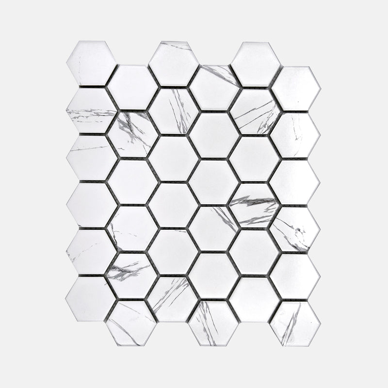 Porcelain Mosaic | Carrara | 51x59 | LJK5124 | Matt