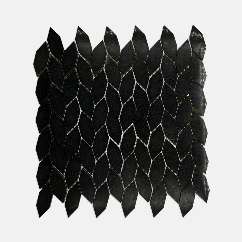 Special Marble Mosaic Black LB06 Polished