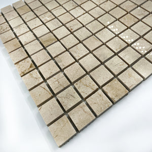 Square Marble Mosaic Emperador Light LV02 Polished