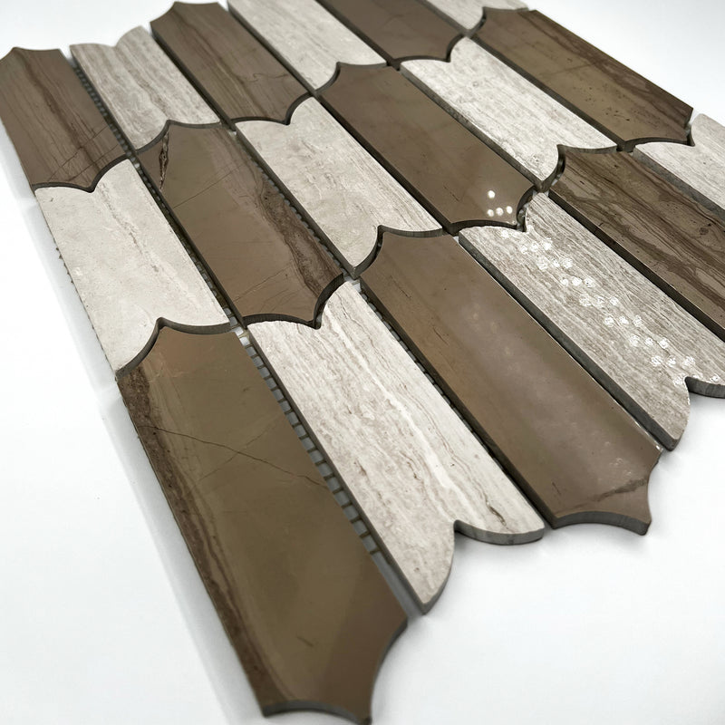 Special Marble Mosaic Grey LV15 Polished