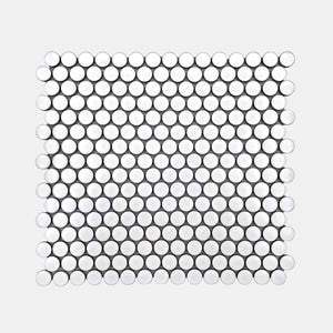 Porcelain Mosaic | Penny Round | D19 | NK1915 | Matt