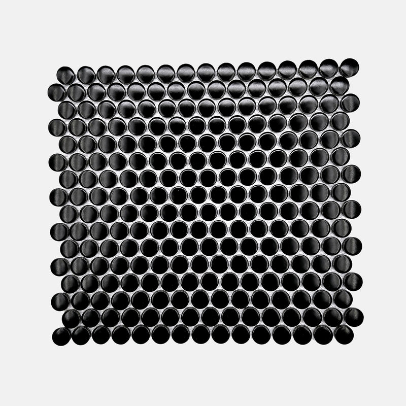 Porcelain Mosaic | Penny Round | D19 | NK1917 | Matt