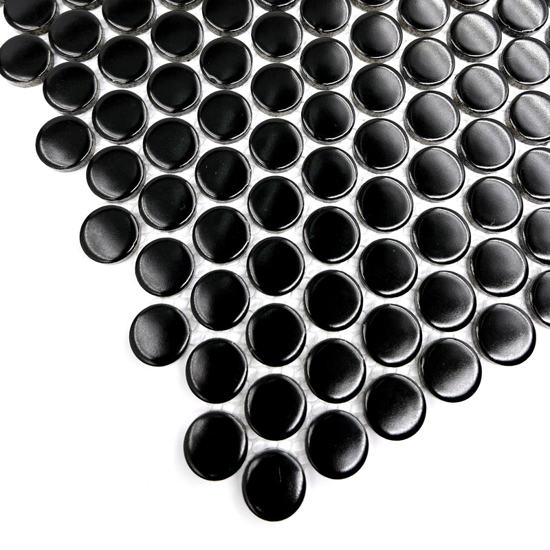 Porcelain Mosaic | Penny Round | D19 | NK1917 | Matt