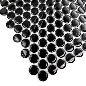 Porcelain Mosaic | Penny Round | D19 | NK1918 | Gloss