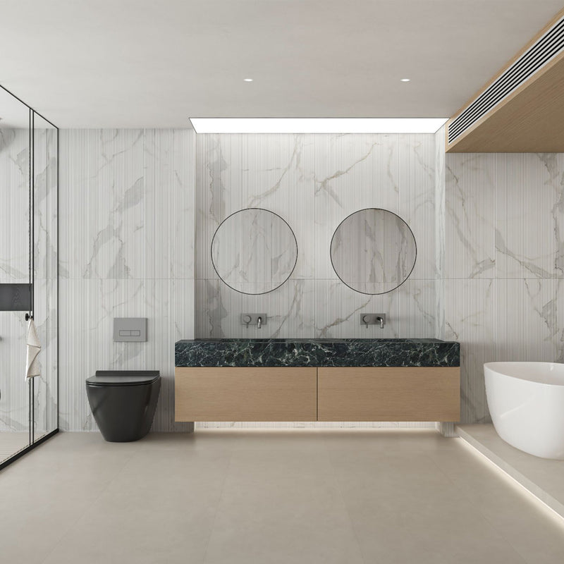 Tile | 600x1200 | Matt White | SN-LCMJ612969