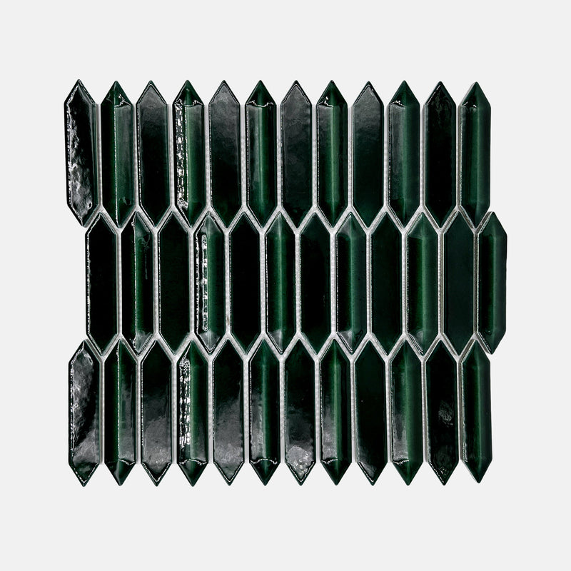 Porcelain Mosaic | Long Hexagon | 23x107 | XJJ2310708 | Gloss