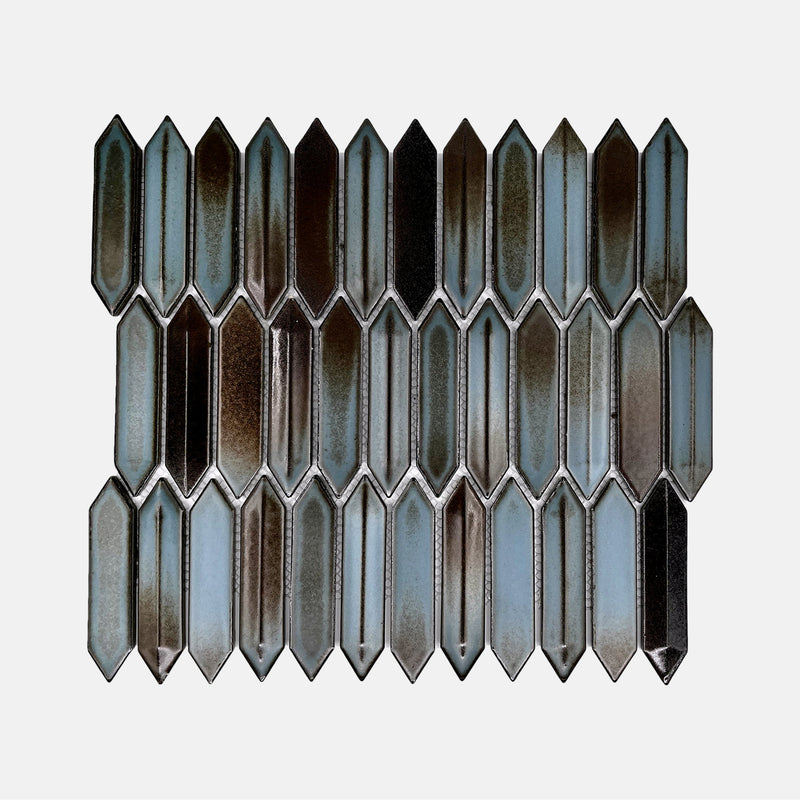 Porcelain Mosaic | Long Hexagon | 23x107 | XJJ2310718 | Matt